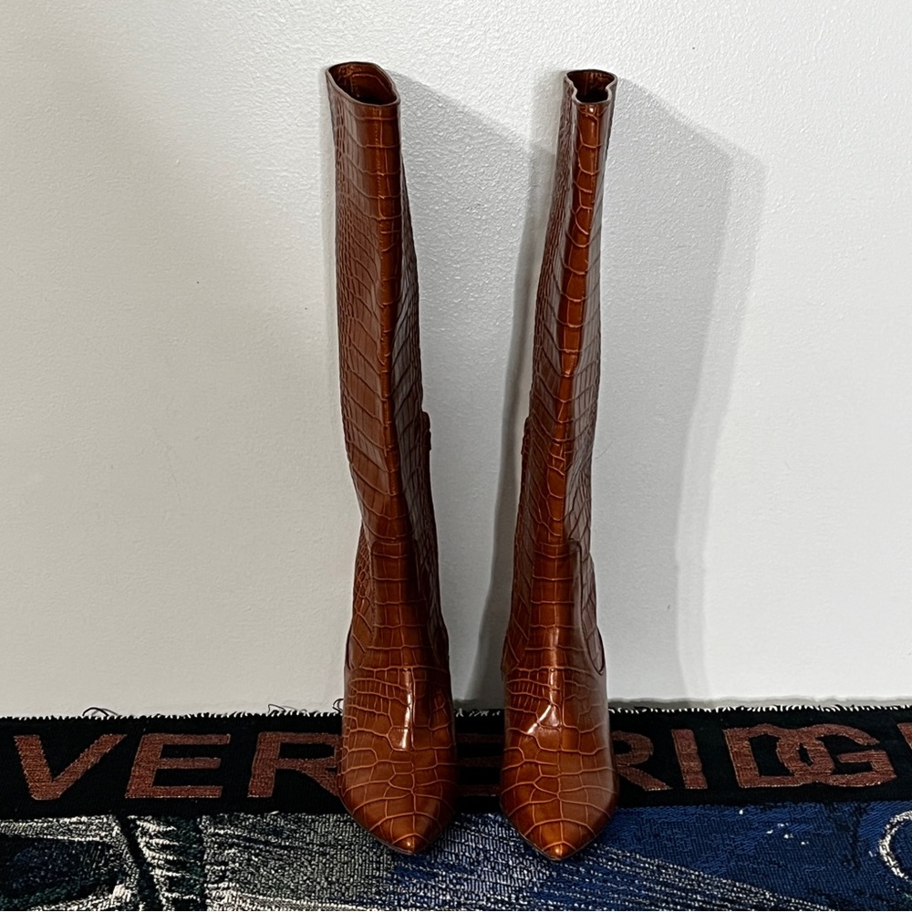 A.D & Daughter Tasmine Snake Print Boots